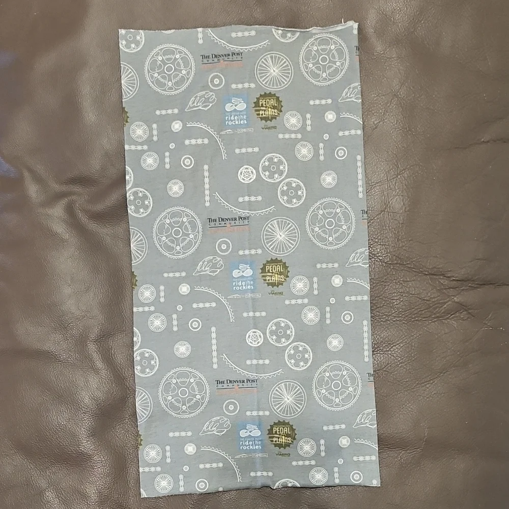 Ride The Rockies Grey Neck Buff, Scarf